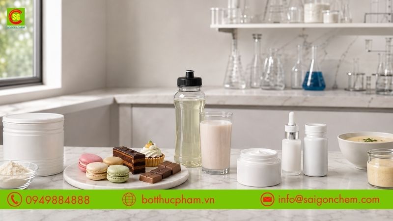 Ứng dụng của đường maltodextrin Pháp